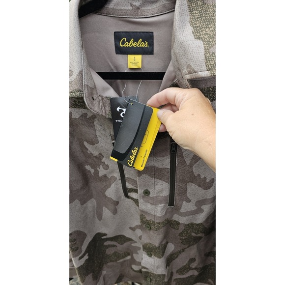 Cabela's Microflex Performance Long Sleeve Hunting Shirt- Size Large ( NWT) - Picture 4 of 12